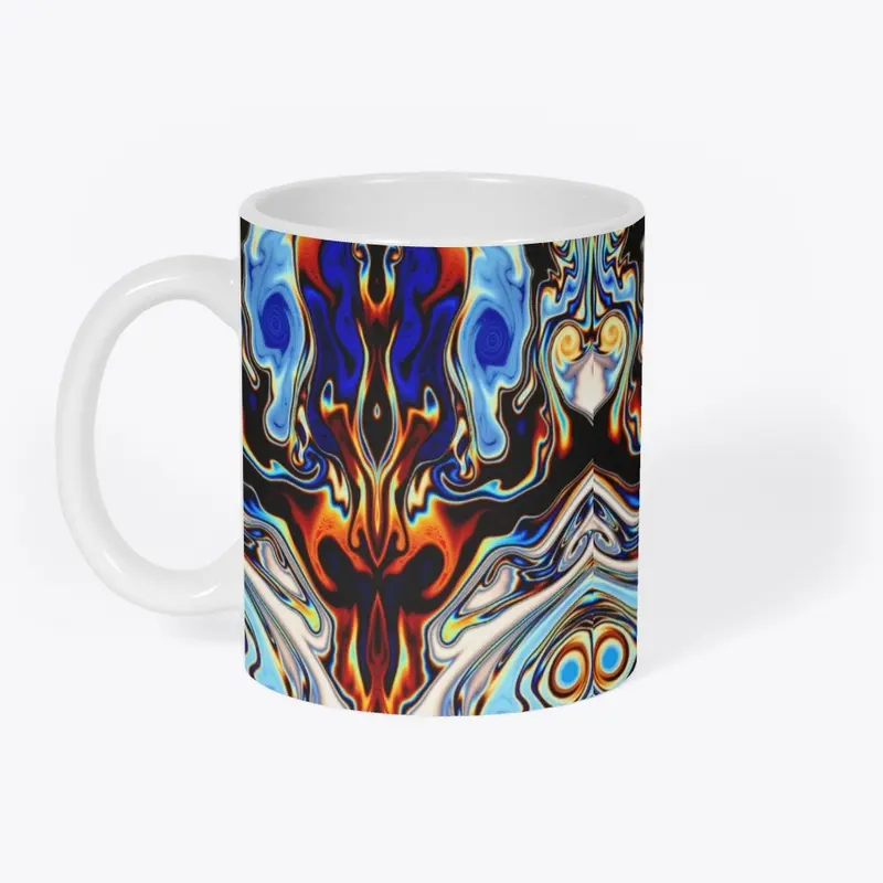 Digital art on a mug